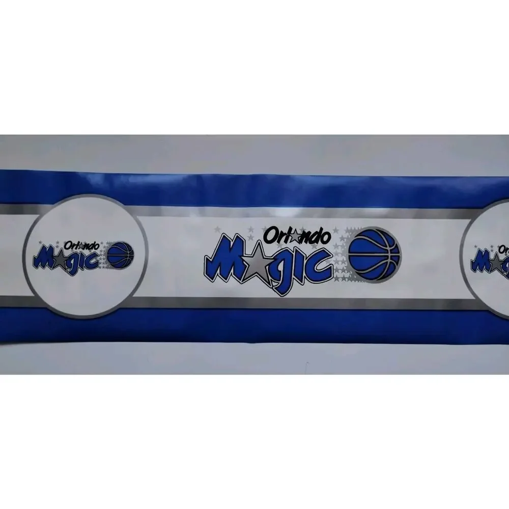 Teamworks Wall covering Pre-pasted Wall Border - Orlando Magic - 5 Yds - 7 in